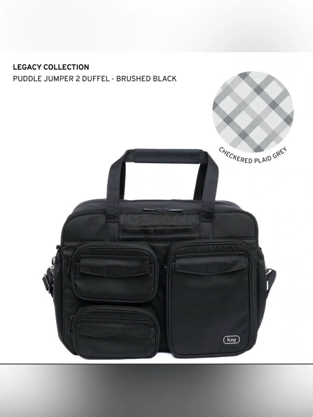 Lug Legacy Collection Puddle Jumper 2 Duffel Bag NWT